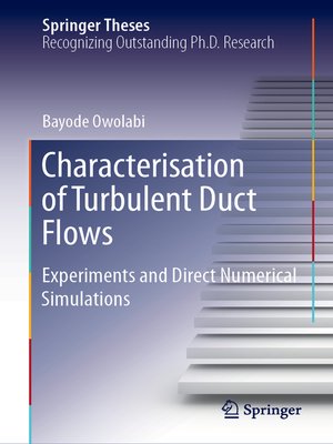 cover image of Characterisation of Turbulent Duct Flows